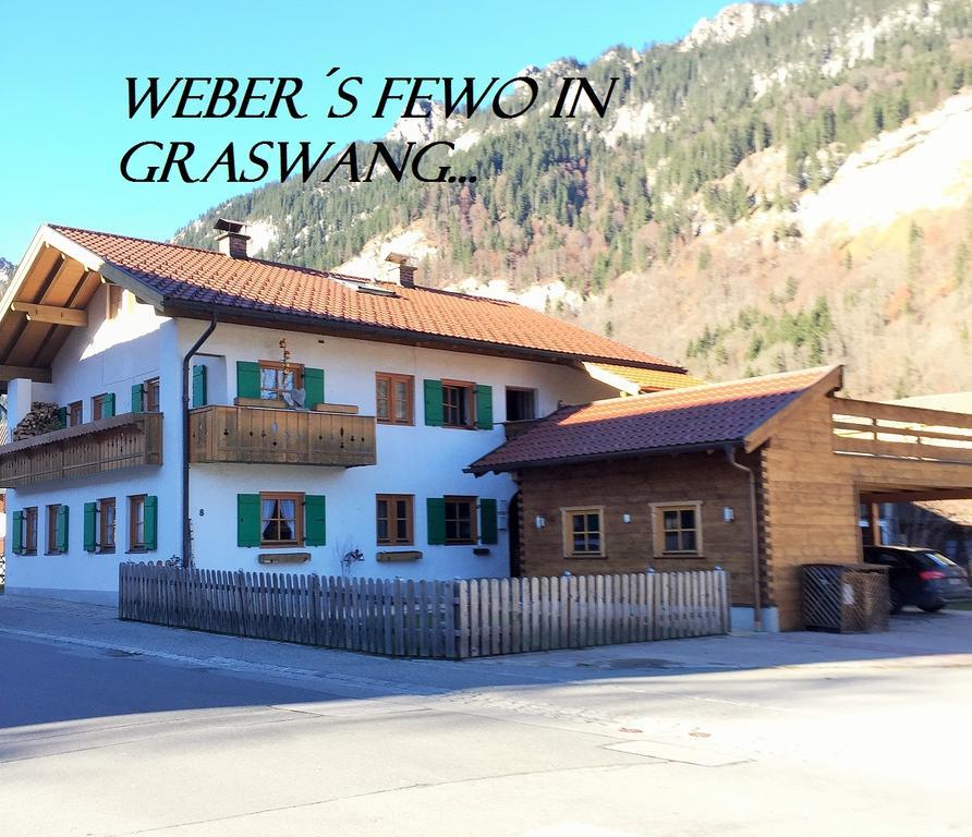 Weber'S Fewo Graswang Luaran gambar